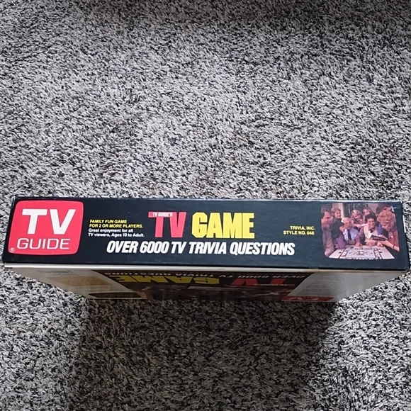 Vtg 1984 TV Guide Trivia Board Game- Complete - Picture 4 of 7